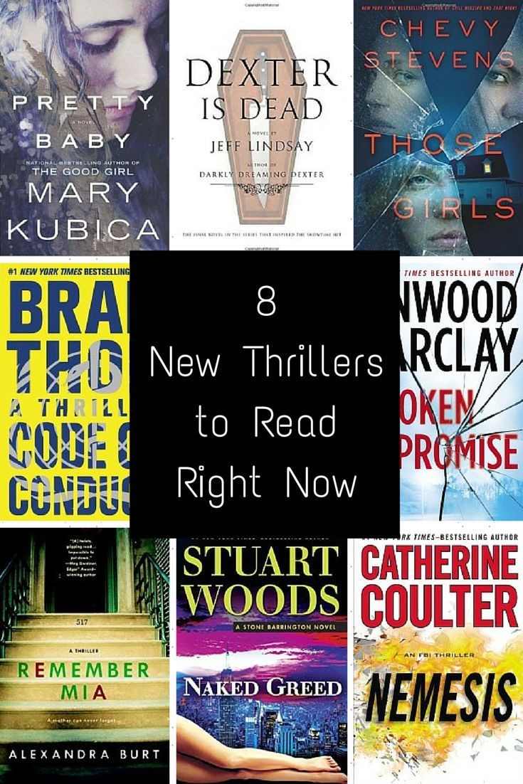 Thrillers to read this month