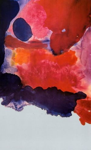 Helen Frankenthaler: Blue Atmosphere, 1963. Love t...