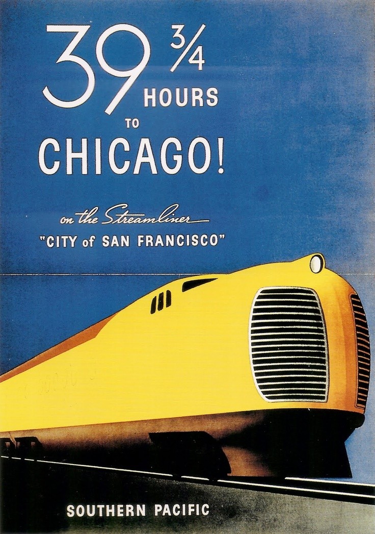 39 3/4 Hours to Chicago on the Streamliner 'City o...