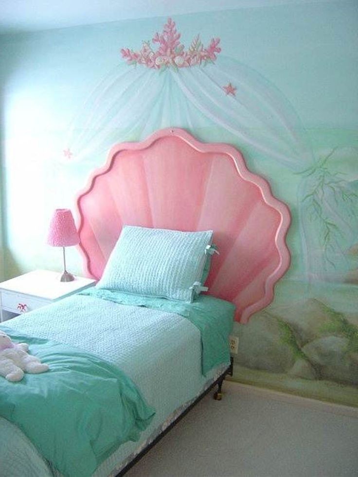 Ariel Mermaid Disney Princess Bedroom Set : Enchan...