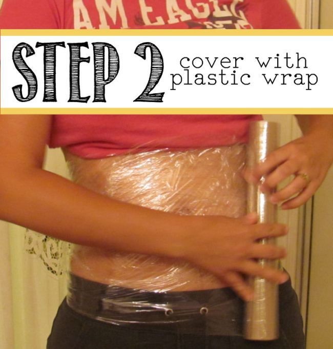 DIY Body Wrap -lose up to 1 inch over night! I Hea...