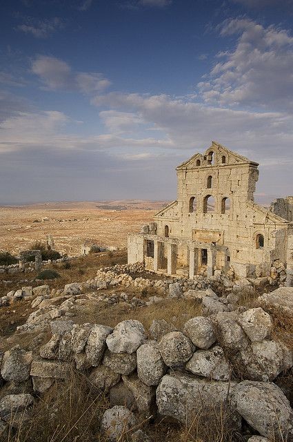 The Dead Cities in Syria:  Ancient Byzantine ruins...
