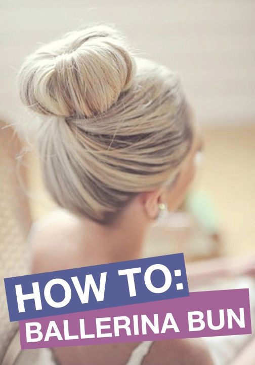Considering the ballerina bun is such a staple, is...