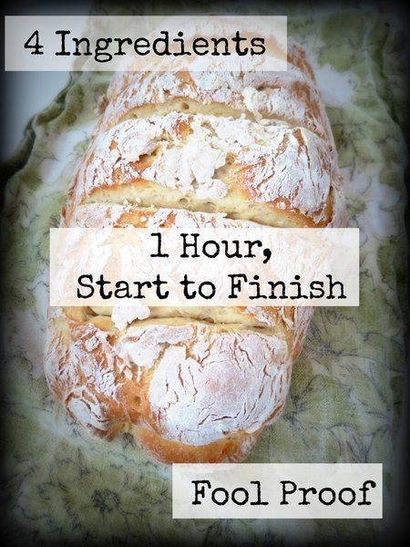 French Bread.  This was so easy and it worked grea...