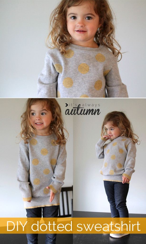 add polka dots with paint | this is so cute! I wan...