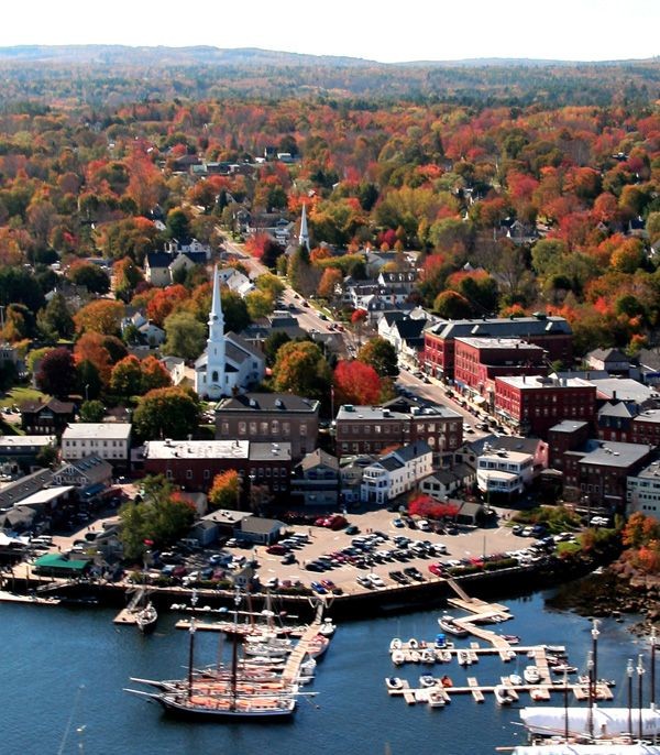 Camden, ME, the perfect little New England harbor...