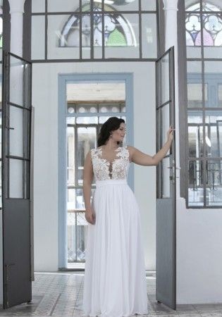 Style #PS1429 ~ Sexy Plus Size Wedding Gown ~ Croc...