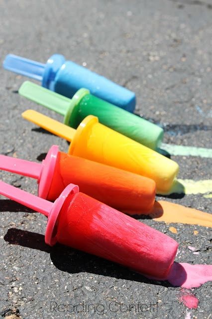 7 different ways to make ice chalk - the perfect a...