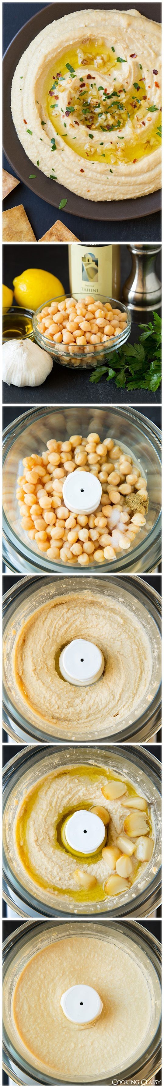 Roasted Garlic Hummus - This is unbelievably delic...