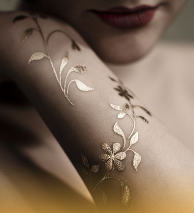Temporary Tatoos By Gold Sin Skin Jewels They&#226...