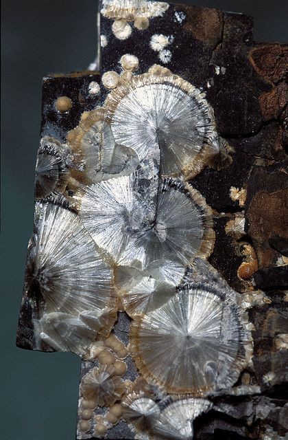 Faerie Magic in Minerals. (Aluminium phosphate wav...