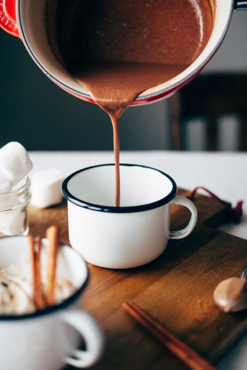 tahini hot chocolate. Definitely planning to try t...