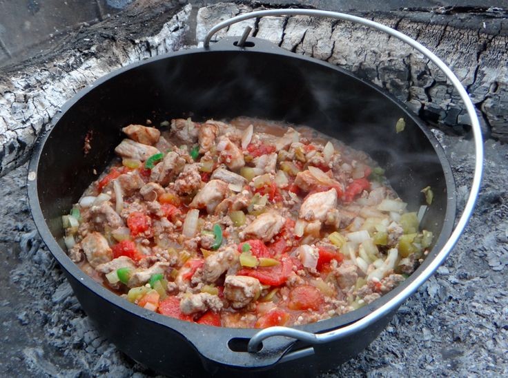 Camp Recipes - Pork Chili Verde - pork chops - gro...