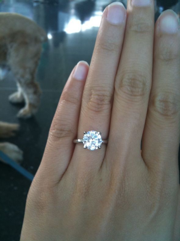 Show me your 2 carat + diamond rings « Weddin...