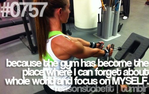 Reasons to be fit: because the gym has become the...