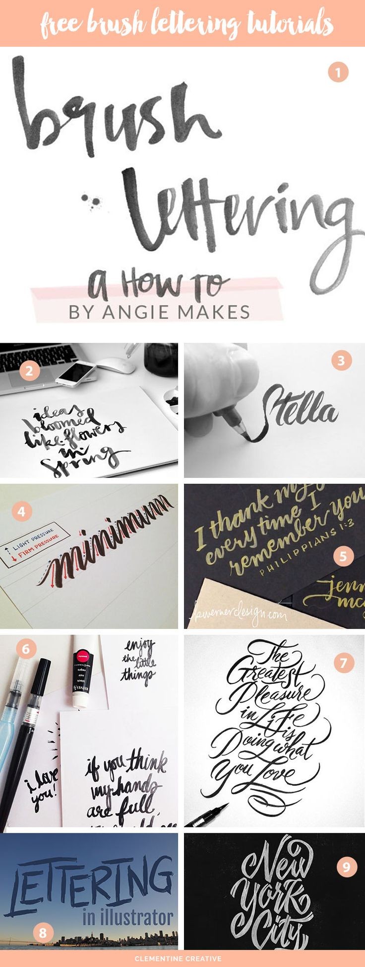 Hand Lettering - A Collection of Amazing Brush Let...