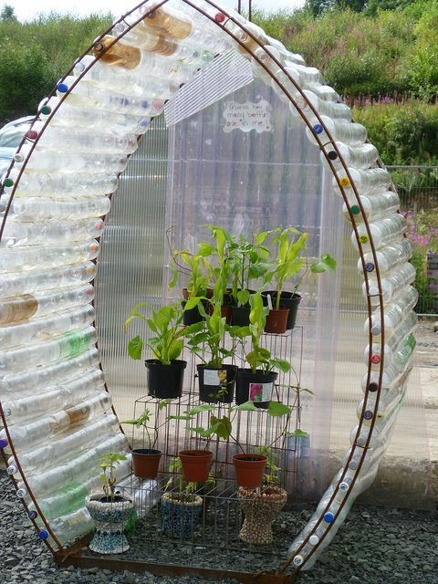 pop bottle greenhouse by John@Fairleyforge, via Fl...