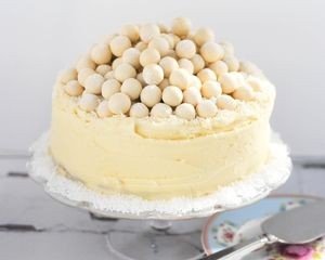 White chocolate Malteser cake recipe makes a show-...