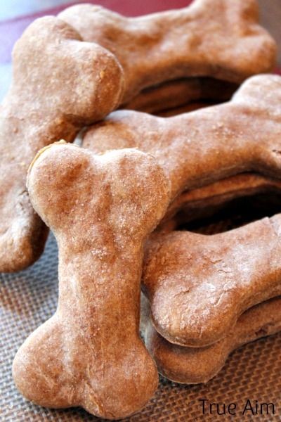 Easy healthy homemade dog biscuit recipe - Just 3...
