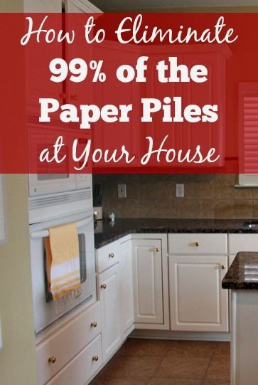 Struggling with paper piles at your house? This po...