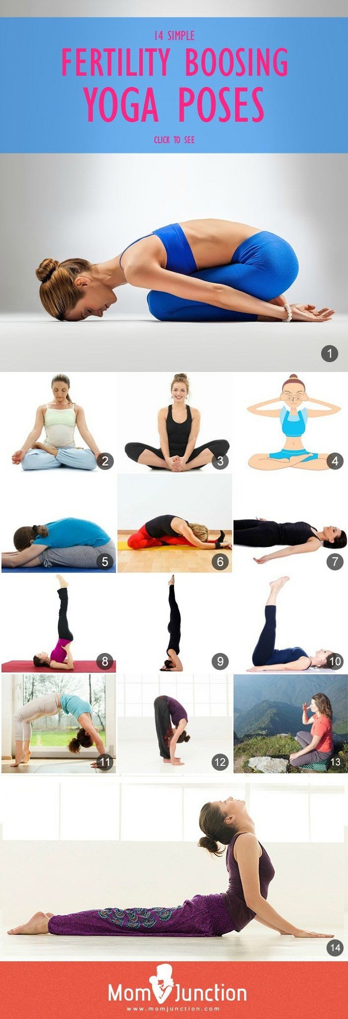 Yoga for Fertility :Doing yoga everyday enhances t...