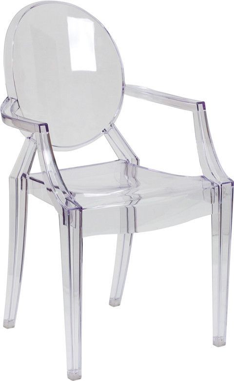 $100 Philippe Starck Louis Ghost Style Transparent...