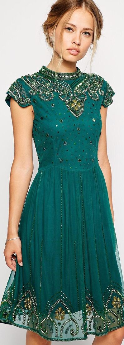 this dress is actually a decent length which is re...