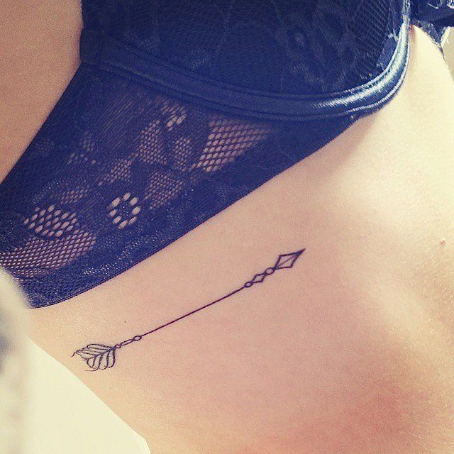 35 Real-Girl Arrow Tattoo Ideas to Aim For: When w...