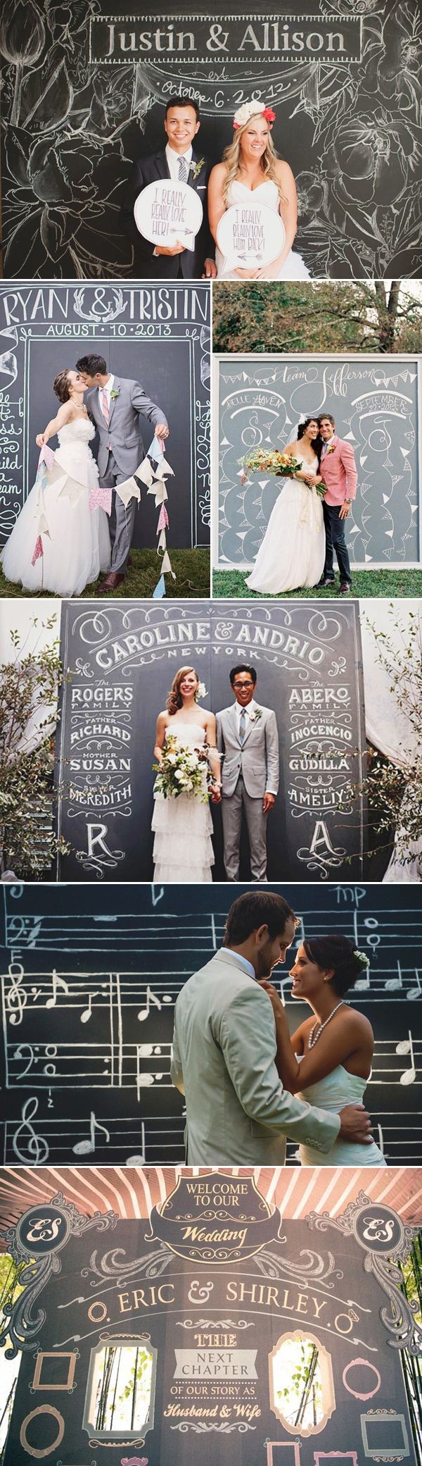 Oh Snap! 45 Creative Wedding Photo Backdrops - Gue...