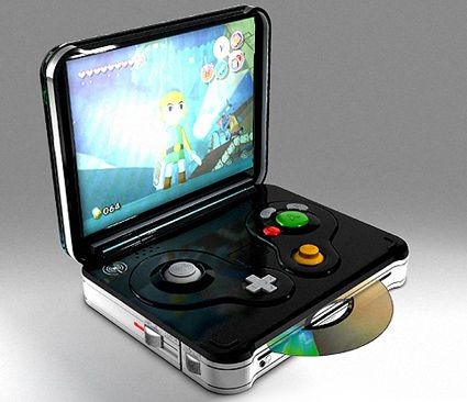 Portable gamecube wanna know what game it is? Lege...