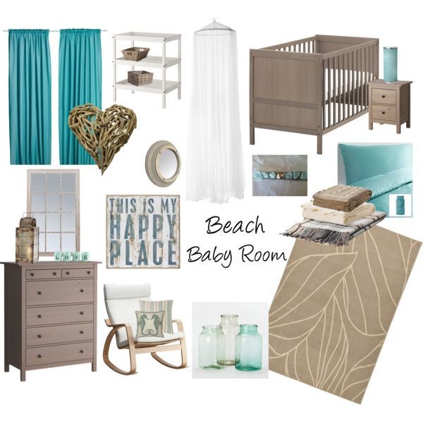 "Beach Baby Room" but take out the heart...make fo...