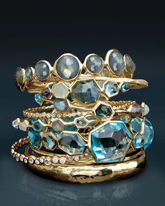 Ippolita bangle bracelets. Can I have these as rin...