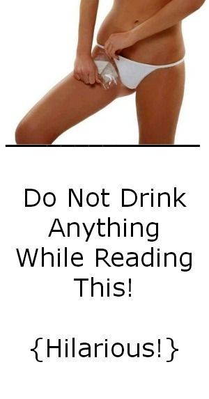 Seriously, don't drink anything while reading. Als...