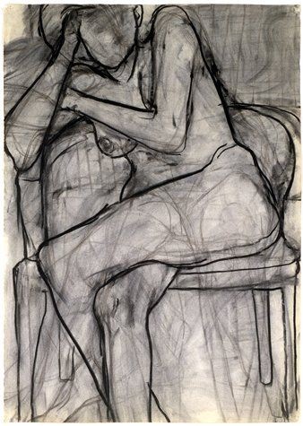 Richard Diebenkorn - Seated Nude - 1966  http://na...
