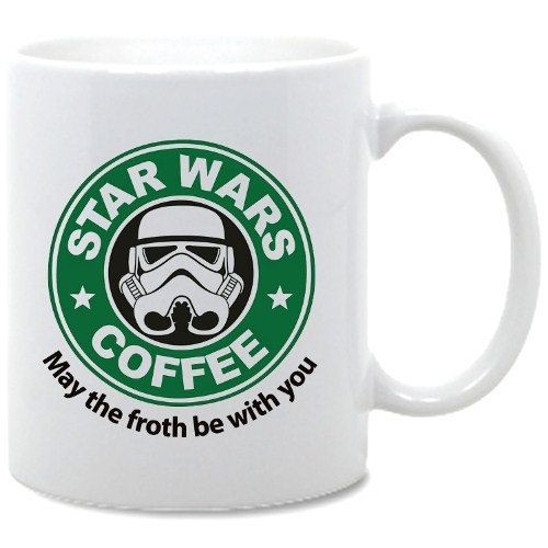 Star Wars Starbucks Funny Fanmade Coffee Mug