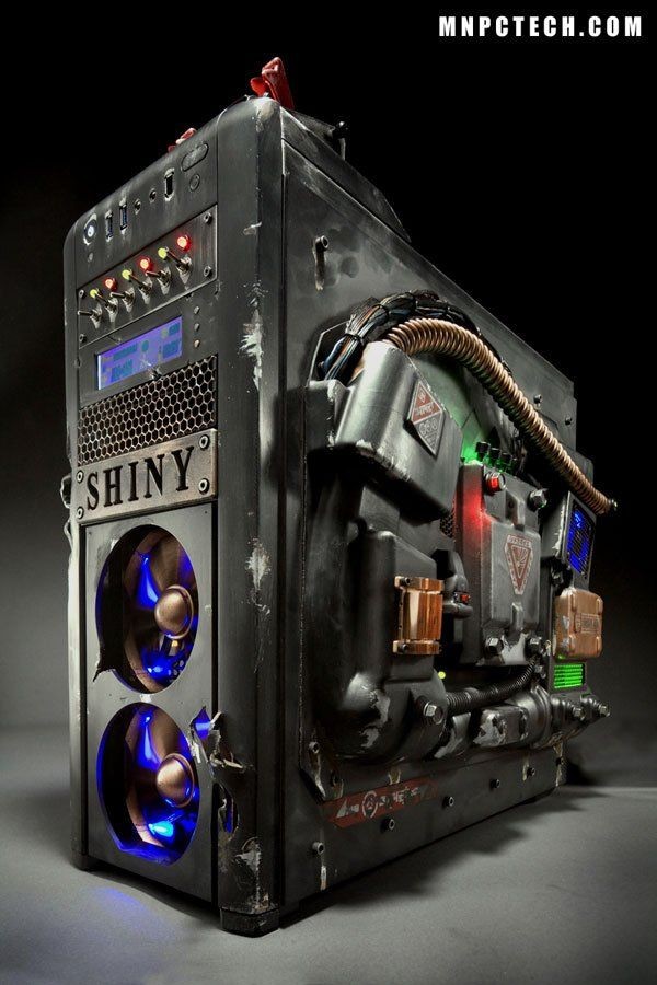 Serenity: Inspired by the grungy retro-tech of the...