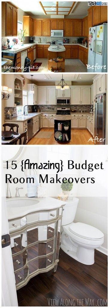 15 {Amazing} Budget Room Makeovers