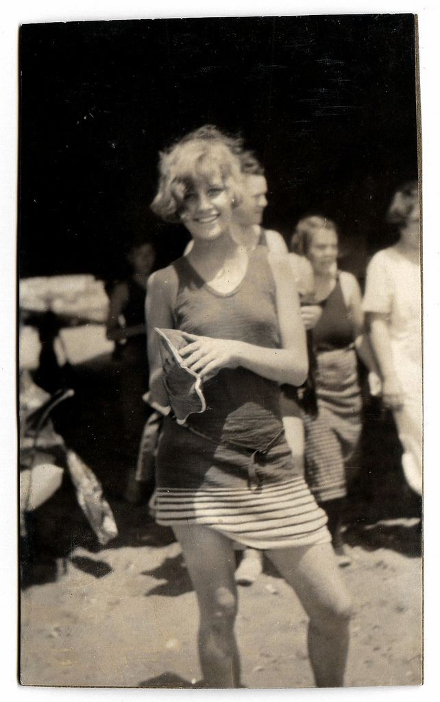 A gal from the 1920's.  I wish I could tell her th...