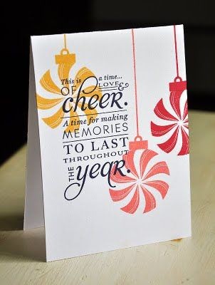 Christmas card by Maile Belles for Papertrey Ink (...
