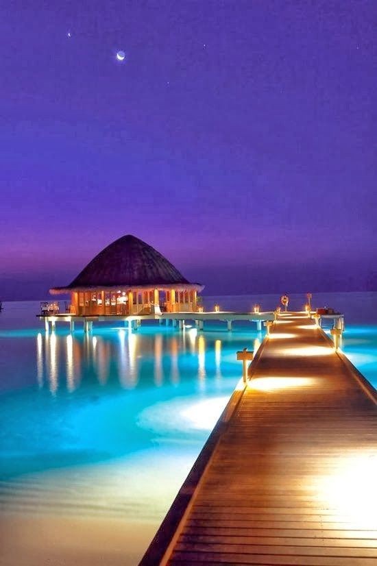 Maldives: My ultimate paradise. I want to live the...