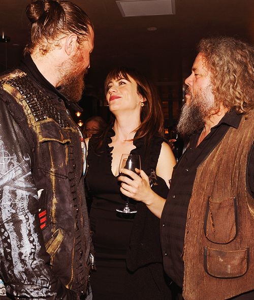 Ryan Hurst, Maggie Siff, and Mark Boone Jr.
