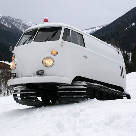 snow friendly VW combi conversion