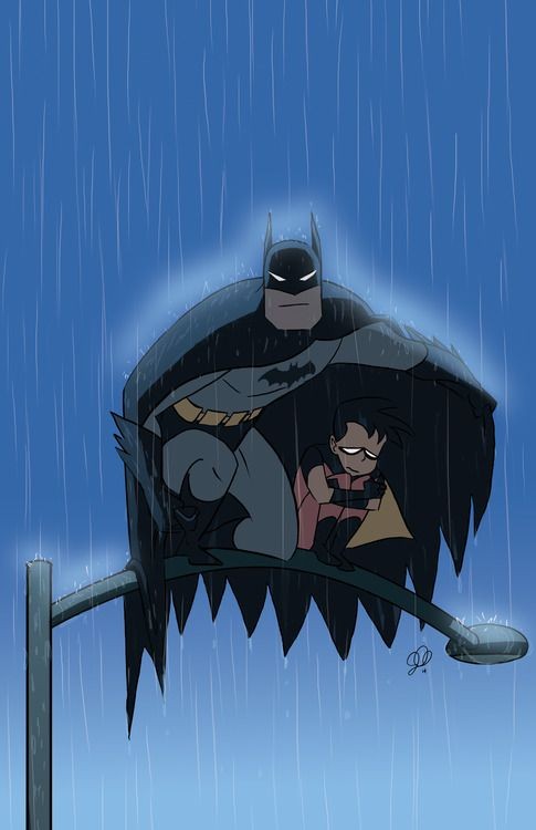 Batman and Robin by killertune