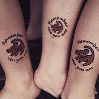 Lion Kings | 29 Matching Tattoos That Will Give Yo...