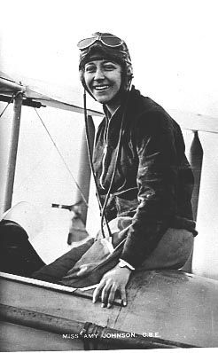 At the age of 26, Amy Johnson became the first fem...