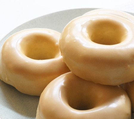 Maple Glazed Vanilla Bean Donuts
