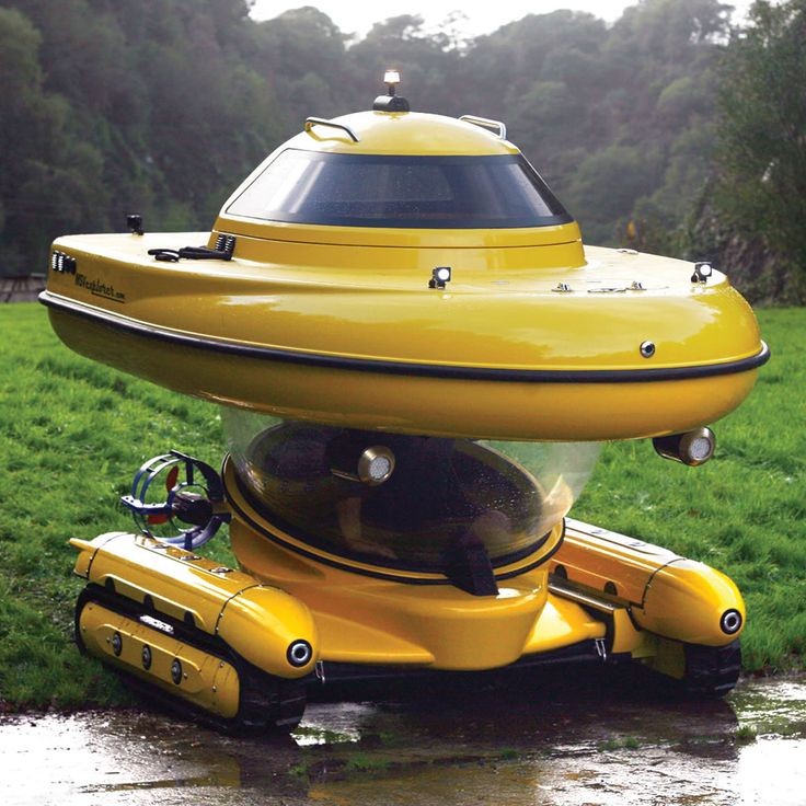 This is the partially submersible watercraft that...