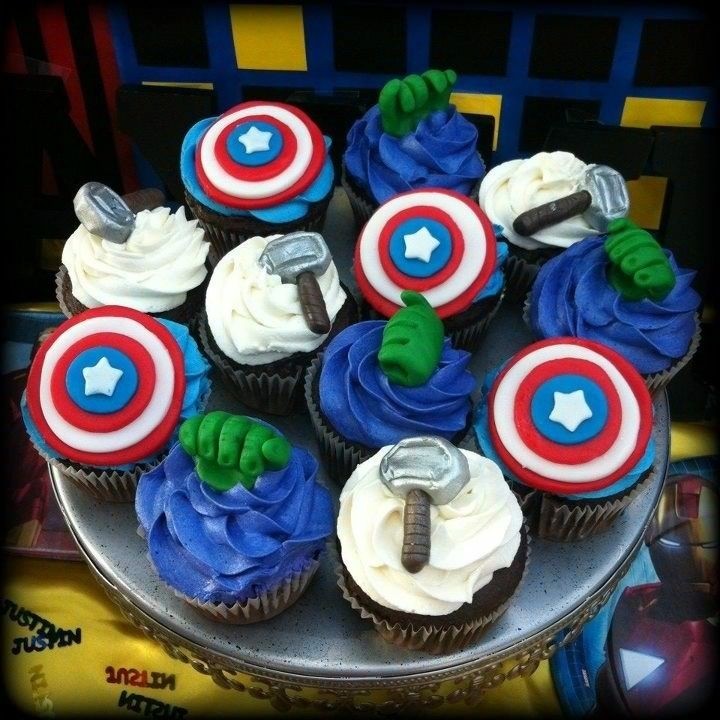 The Avengers Cupcakes — Cupcakes!