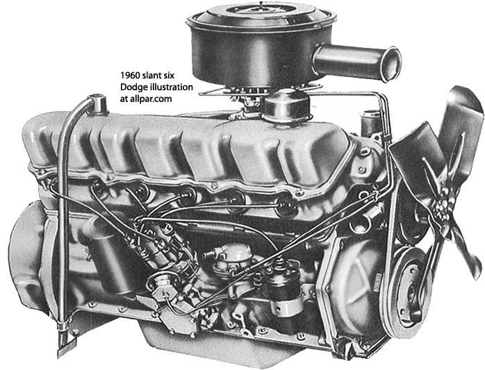 1960 Slant 6 Dodge