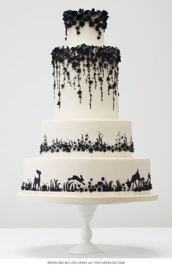 10 Beautiful Black Cakes | including Rosalind Mill...